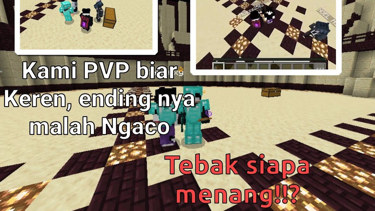 “PVP 5 ORANG! Siapa Paling JAGO Minecraft di Antara Kami?”