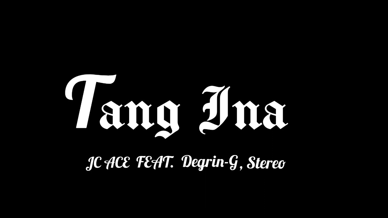 T*NG IN* - JC ACE | Feat. DEGRIN-G | STEREO (Prod by.Jaguar Kevins)