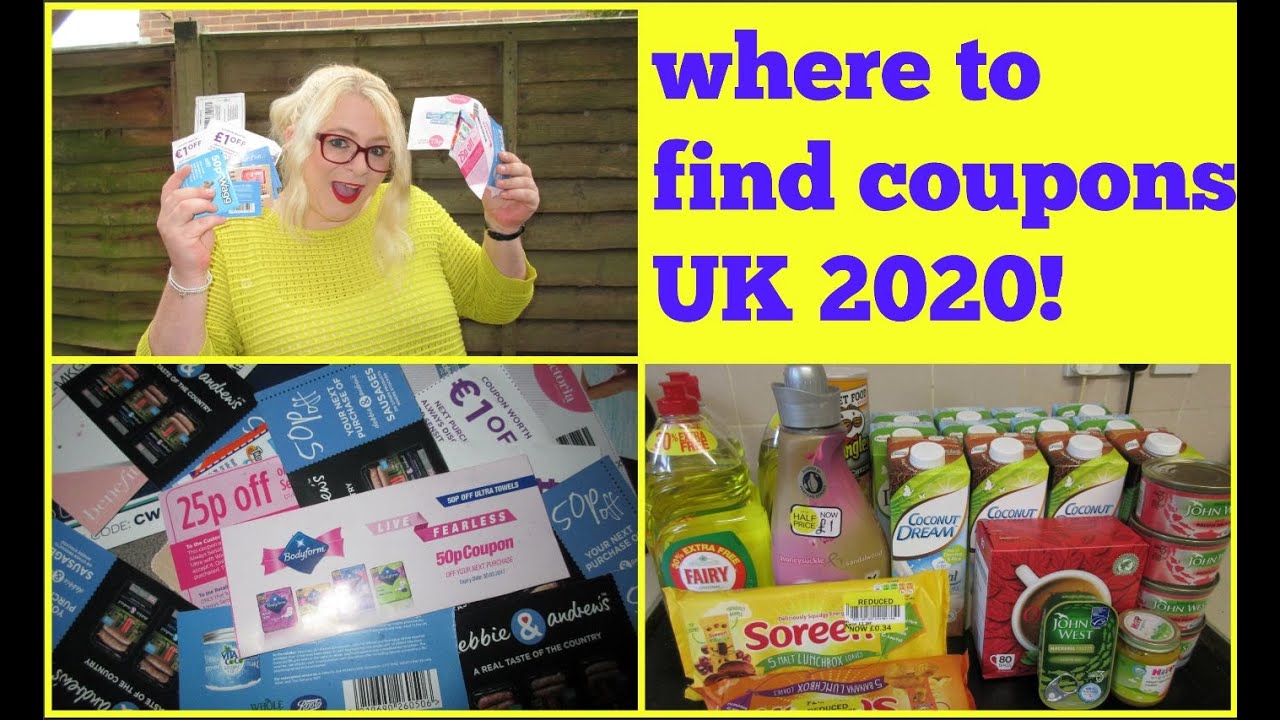 Where to find coupons in UK 2020! | yo sammy