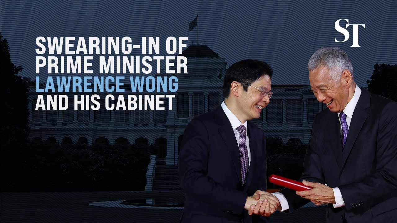 [LIVE] Lawrence Wong’s swearing-in as Singapore’s fourth prime minister