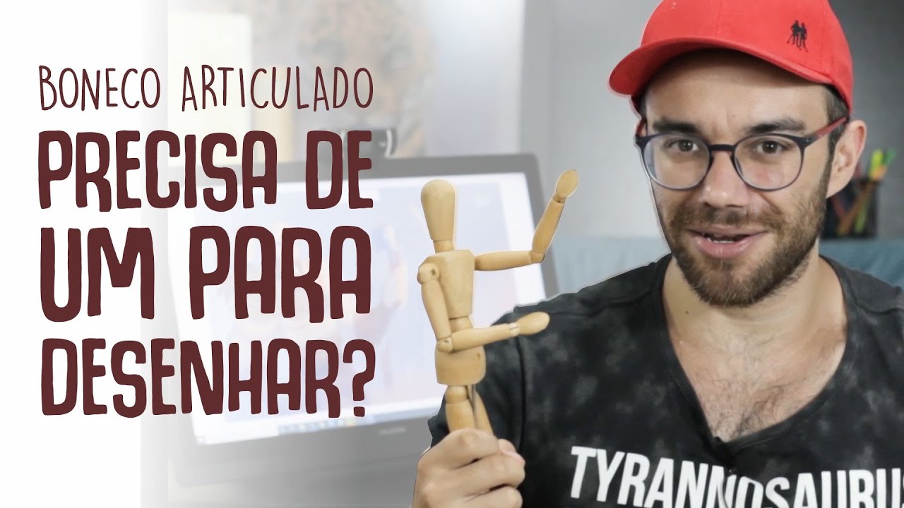 COMO USAR O BONECO ARTICULADO PARA DESENHAR