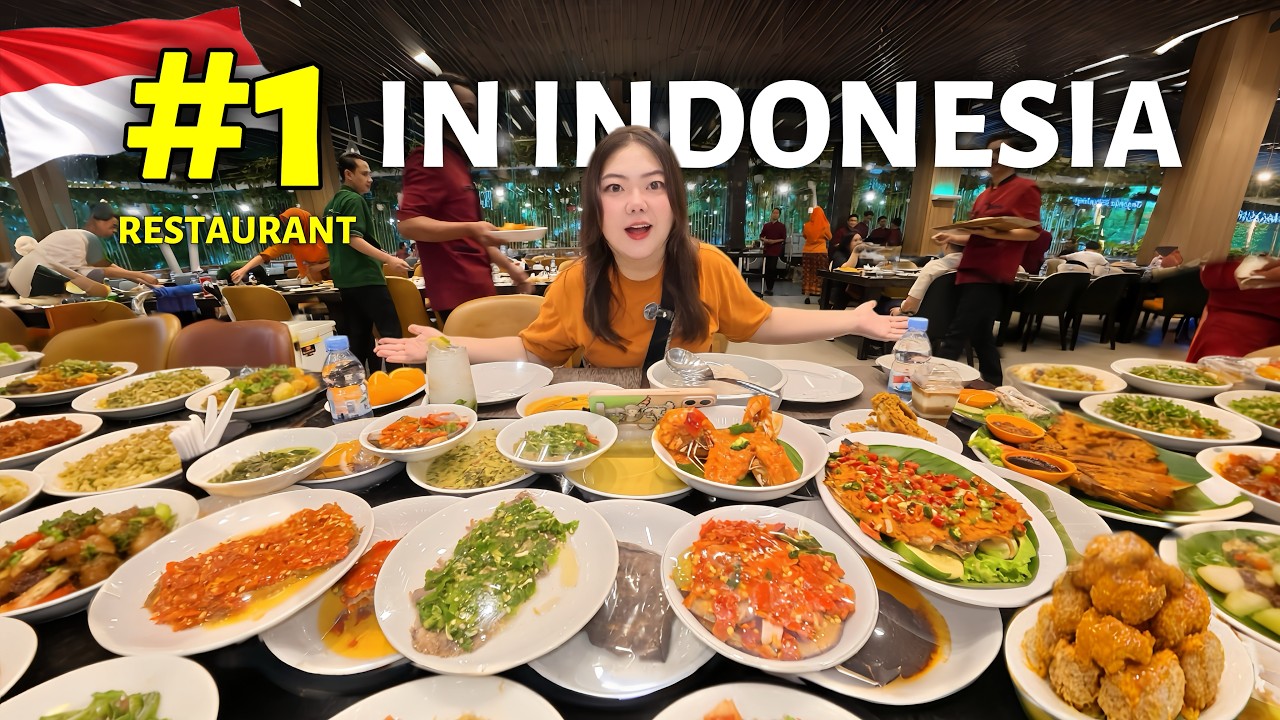 #1 Restaurant in Indonesia That Floods Your Table with Nasi Padang 🇮🇩 PAGI SORE