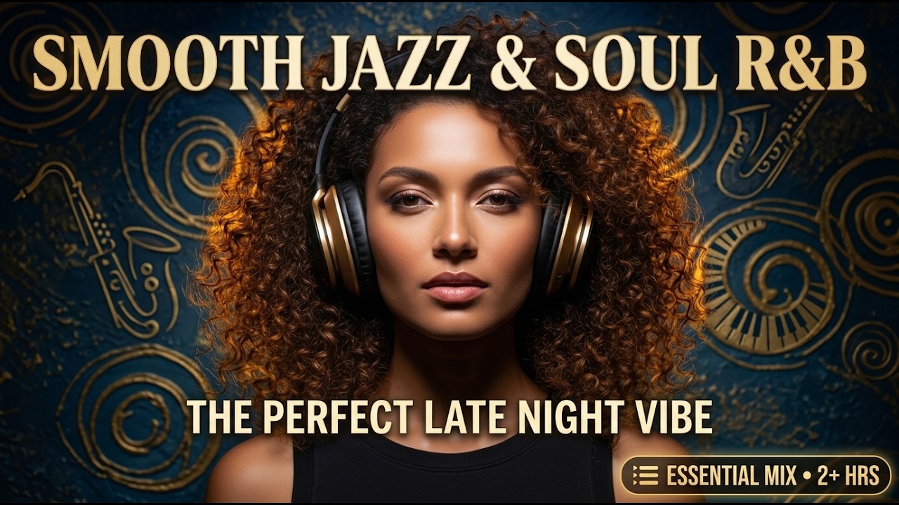 Smooth Jazz & Soul R&B – Late Night Instrumental Mood for Work and Study Focus
