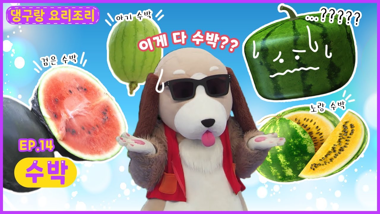댕구랑 요리조리ㅣEp.14 ㅣ(네모난) 수박이 있다?!🍉ㅣ수박ㅣ딩동댕유치원
