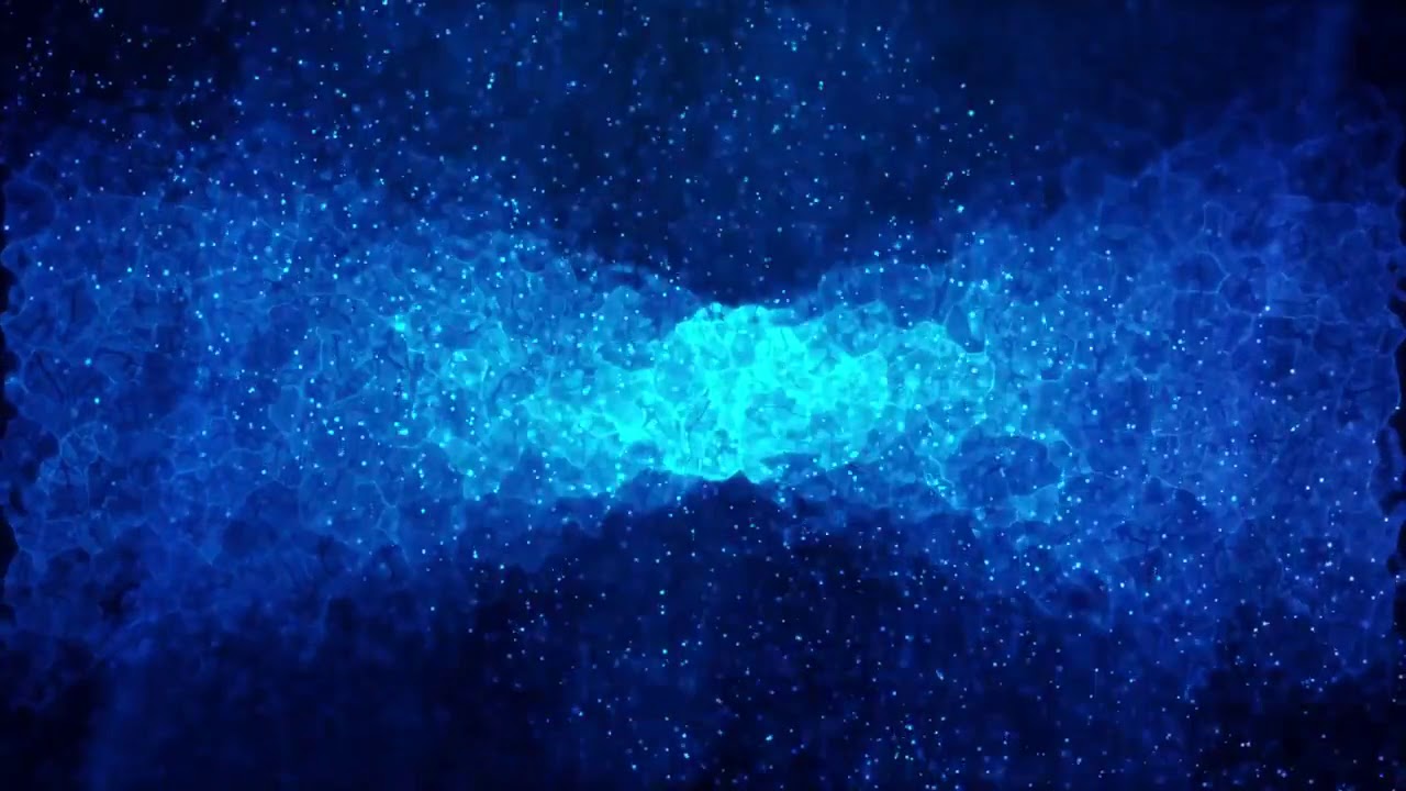 Blue Water Texture Particles Moving 4K Relaxing Screensaver and Background Video