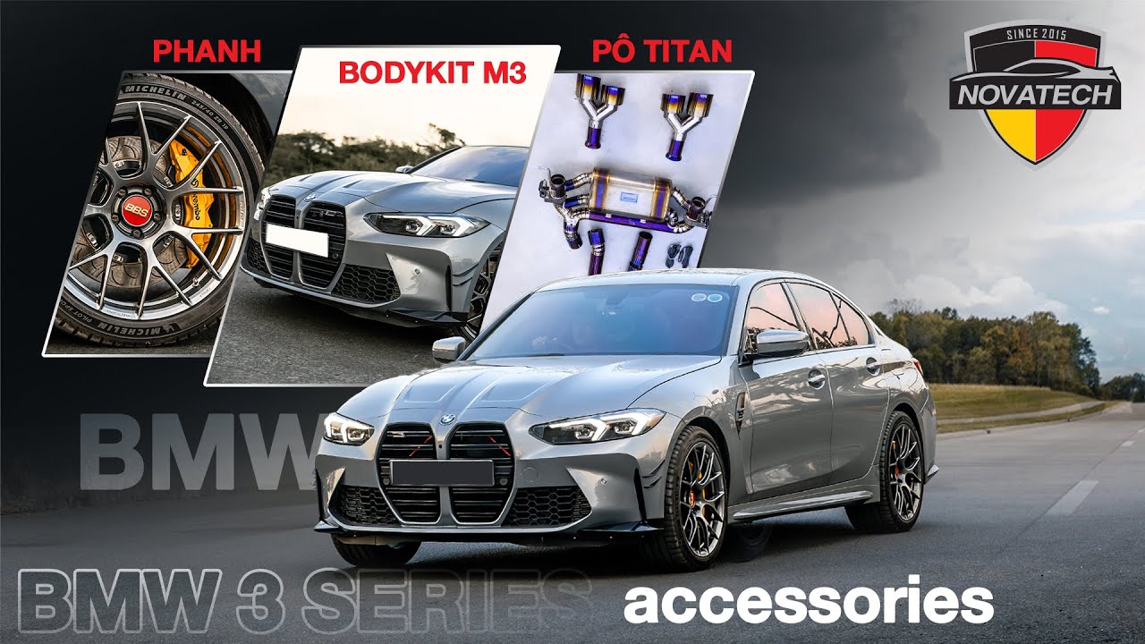 NHẬT KÝ NÂNG CẤP BMW 3 SERIES | TẬP 3: Bodykit M3 Đỉnh Cao, Pô Titan Độc Lạ và Phanh Brembo