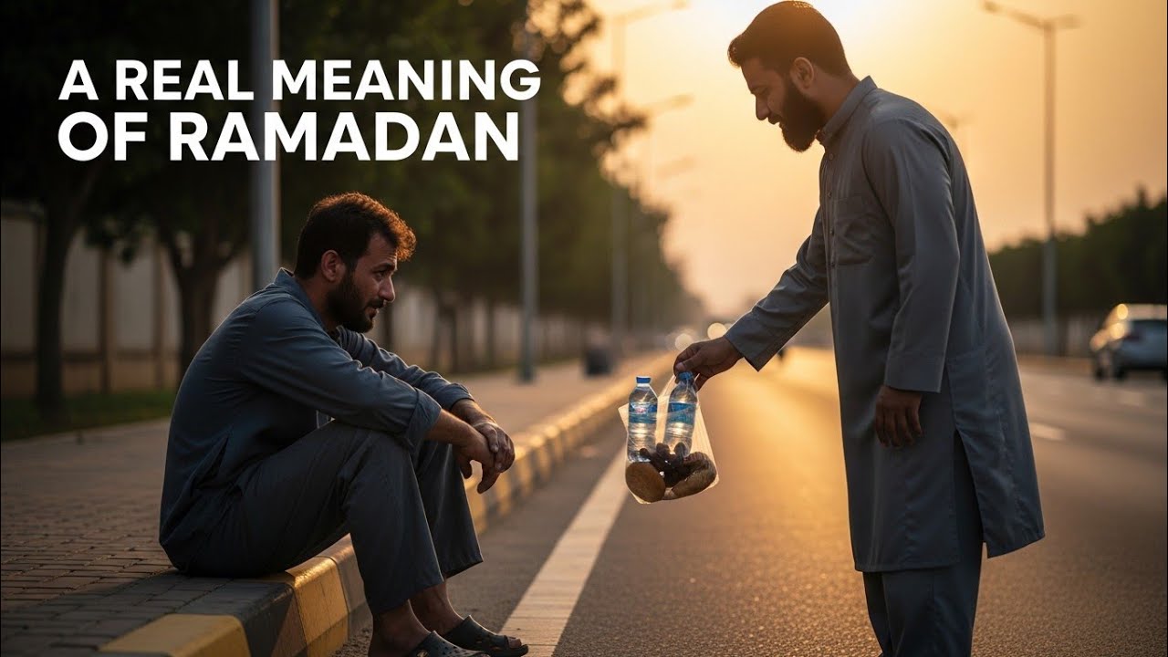 He Gave His Iftar to a Stranger | Ramadan Emotional English Story | English Story Hub