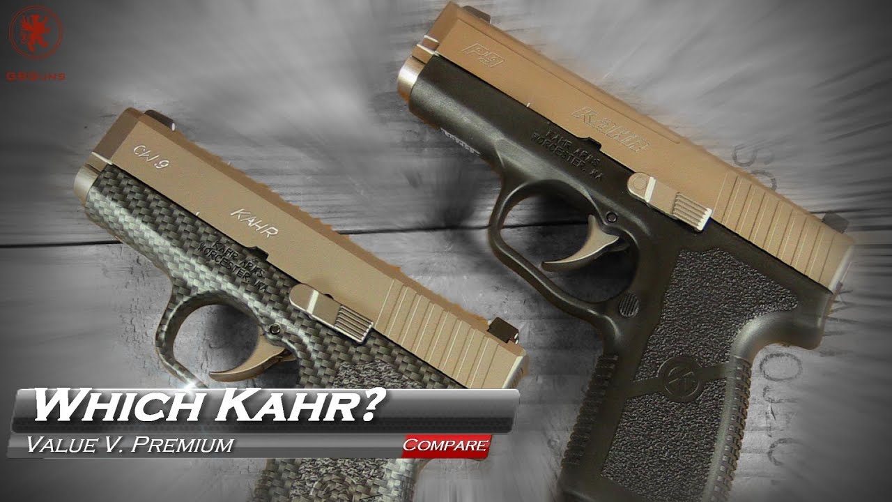 Какой Kahr? Сравнение цены и качества