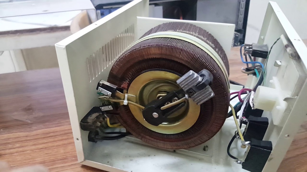 حل مشكله الفولت من 190vالي 220v في منظم التيار