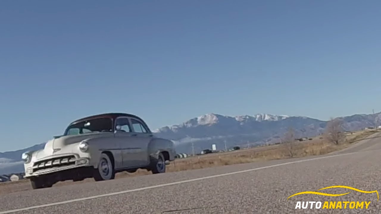 Установка нового датчика Vintage USA на наш Chevrolet Styleline Deluxe 1952 года выпуска