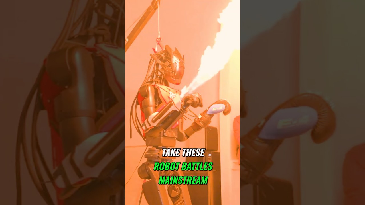 Robot Fight Club Is Here! #robots #ufc #fightclub