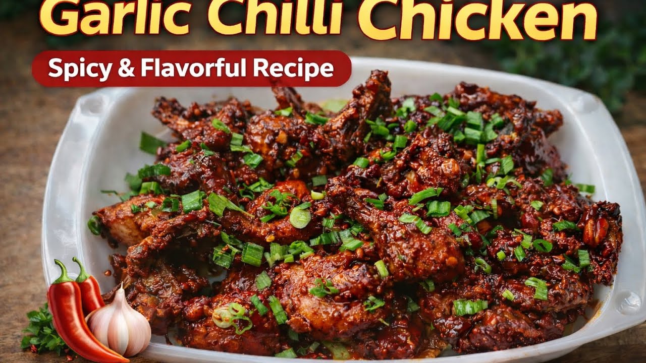 Garlic Chilli Chicken | Spicy & Flavorful Recipe