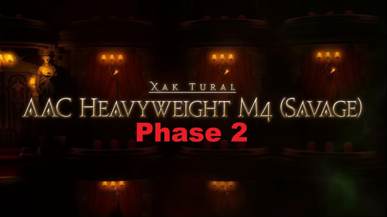 FFXIV | ACC Heavyweight M4 Savage (M12S Phase 2) Clear DRK OT PoV