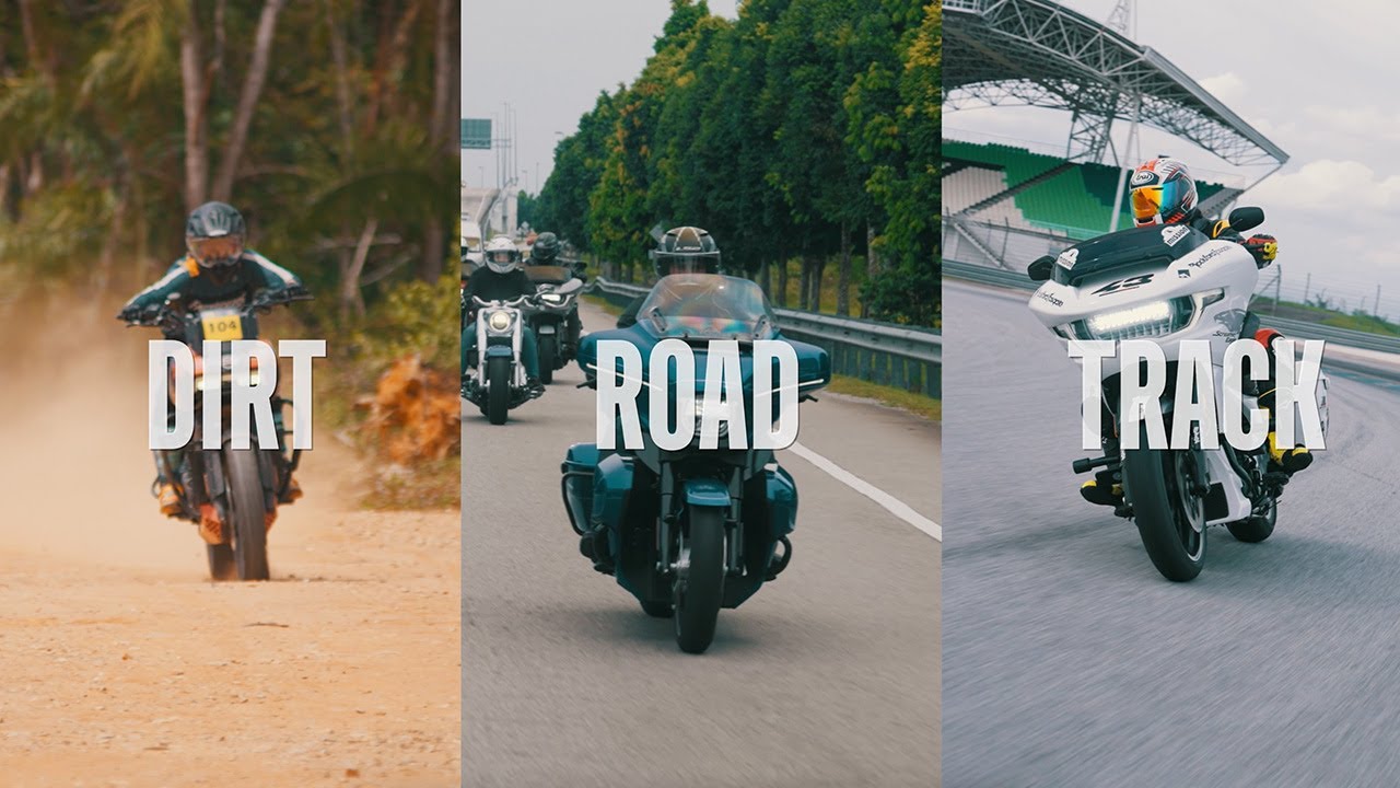 Dirt. Road. Track. 2025 | Harley-Davidson Asia