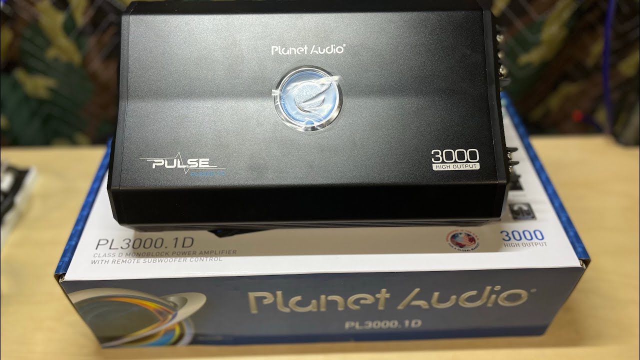 Planet Audio PL3000.1D Amp Dyno (1 ohm)
