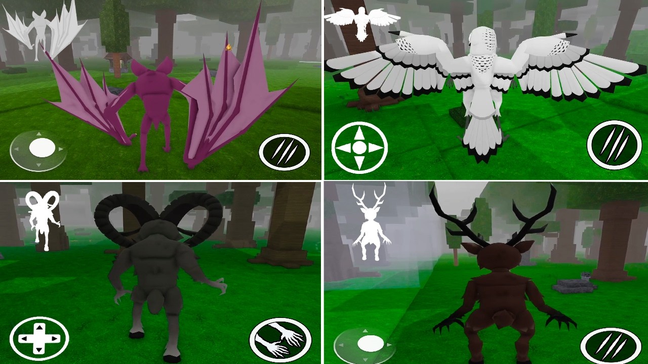 What if I BECOME All Monsters? | 99 Nights in The Forest - Roblox
