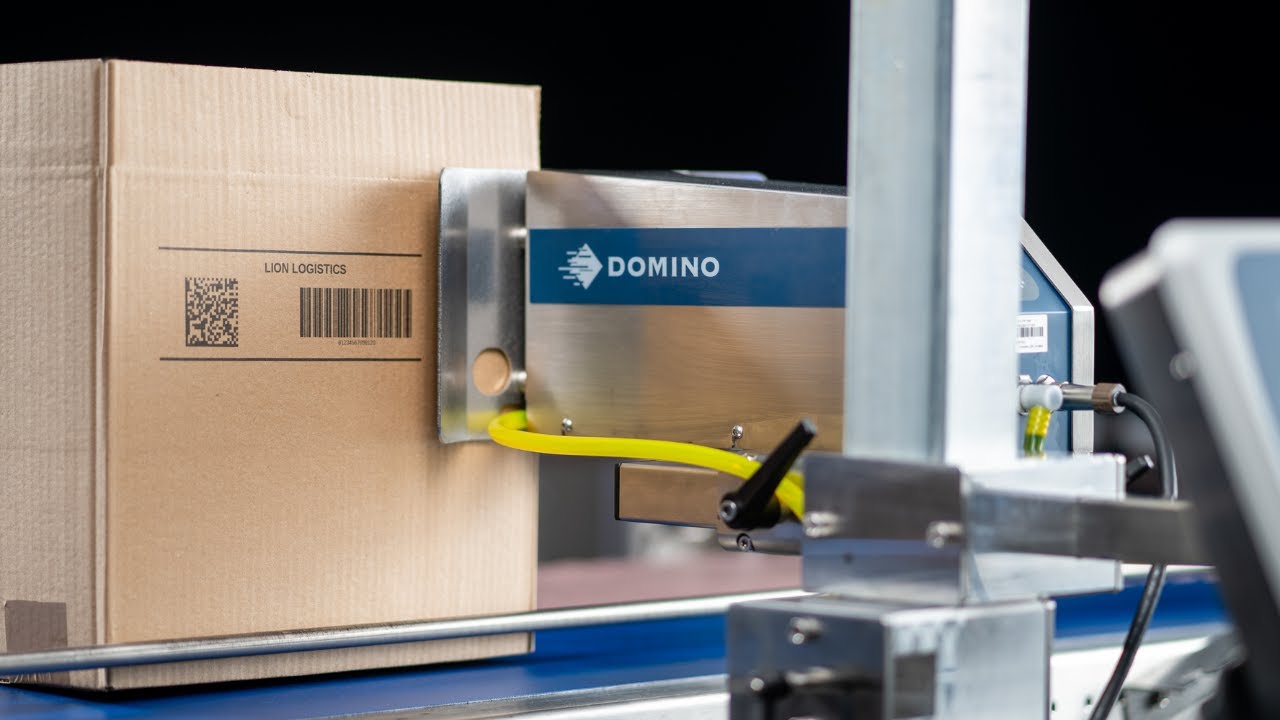 Domino Cx350i, the Best DOD Case Coding Piezo Inkjet that's BIG on Boxes