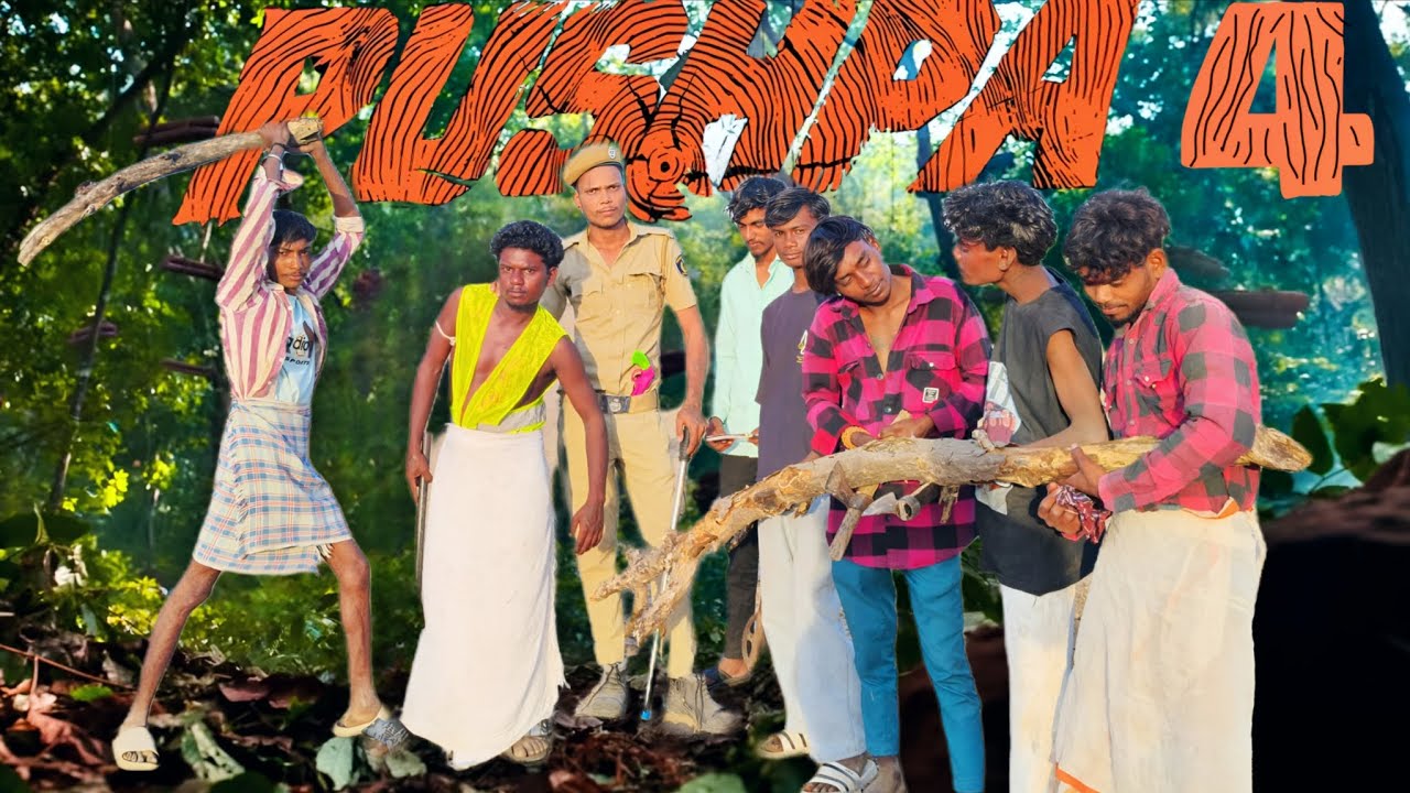 PUSHPA 4  VIDEO FULL COMEDY SCENE //r2hboys // પુષ્પા 4 વિડિઓ ફુલ કૉમેડી સિન // 