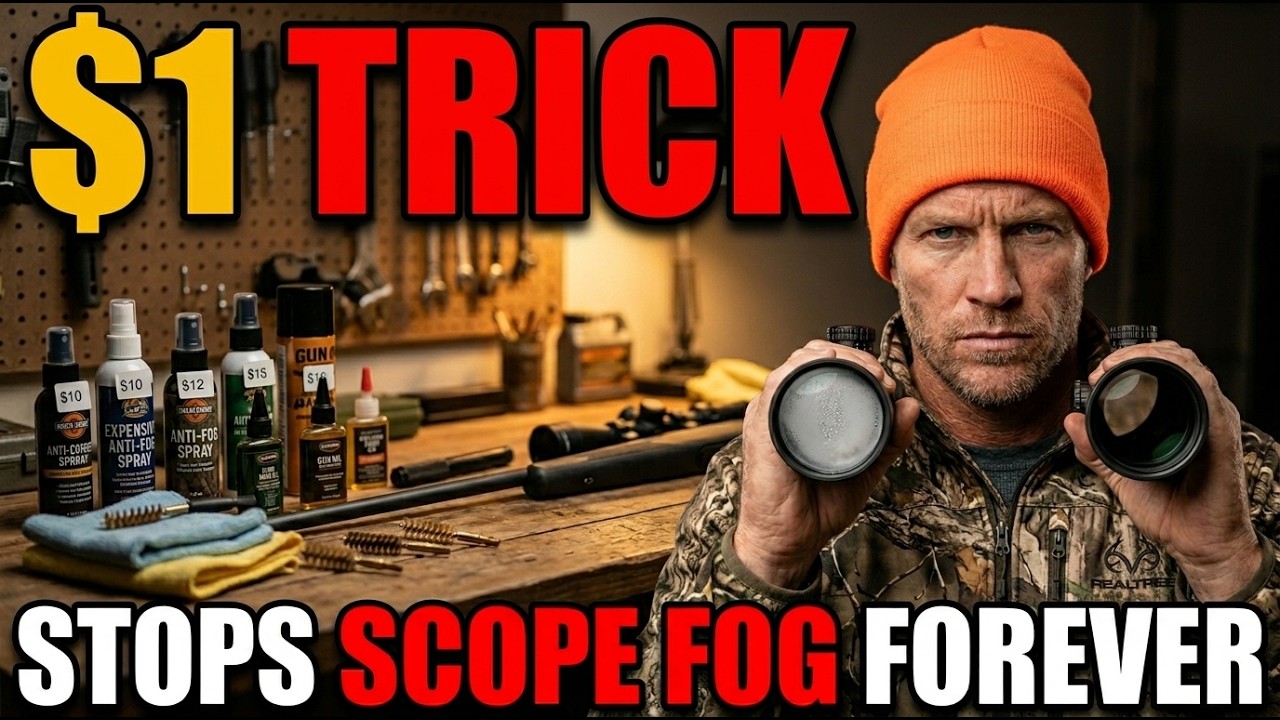 Cost Me $1 and My Scope Never Fogged Again — Bass Pro Tried To BURY This