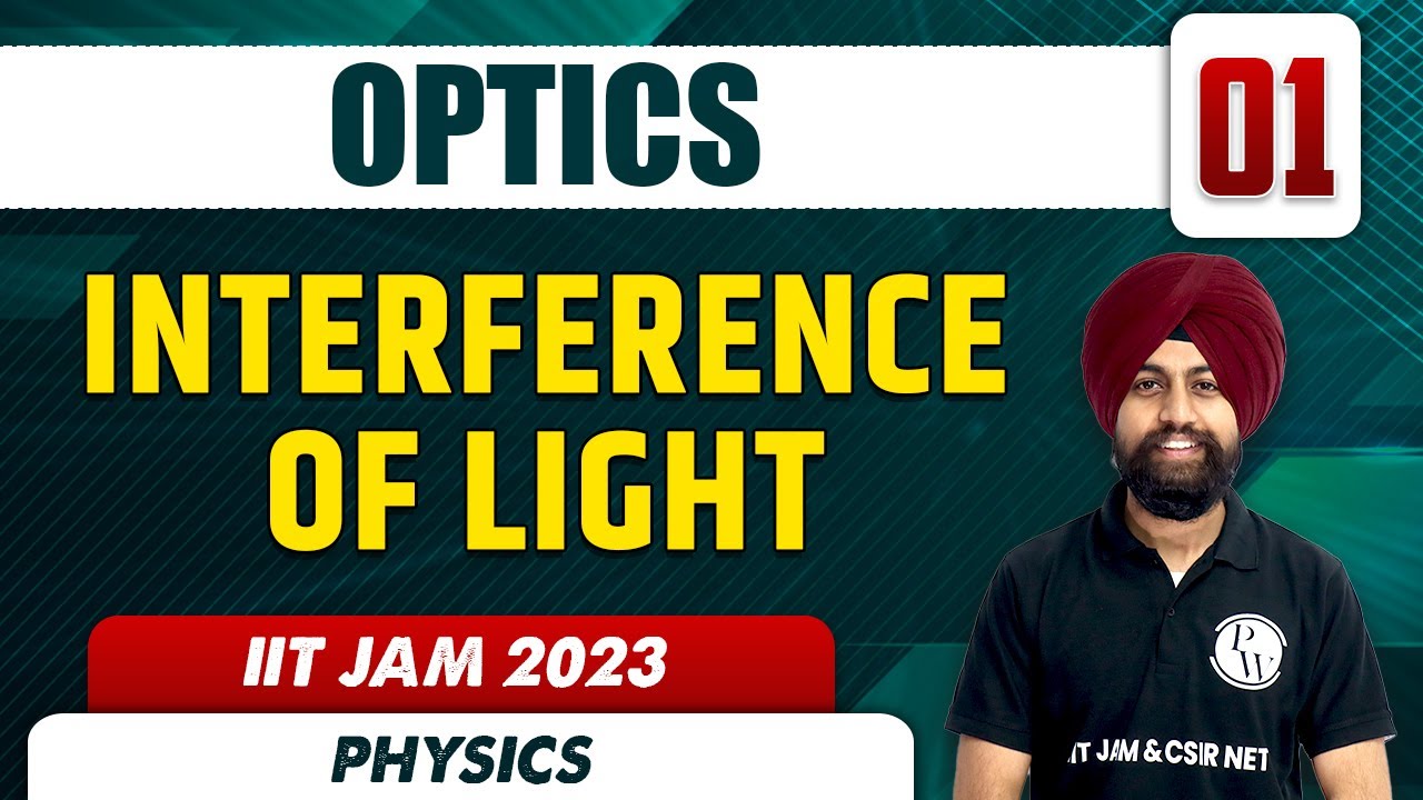 Interference Of Light | Optics 01| Physics | IIT JAM 2023