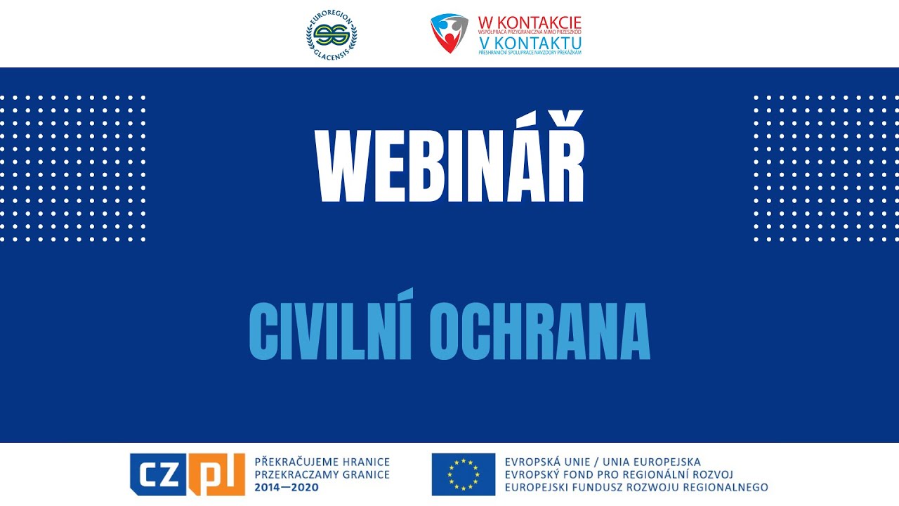 Webinář - Civilní ochrana