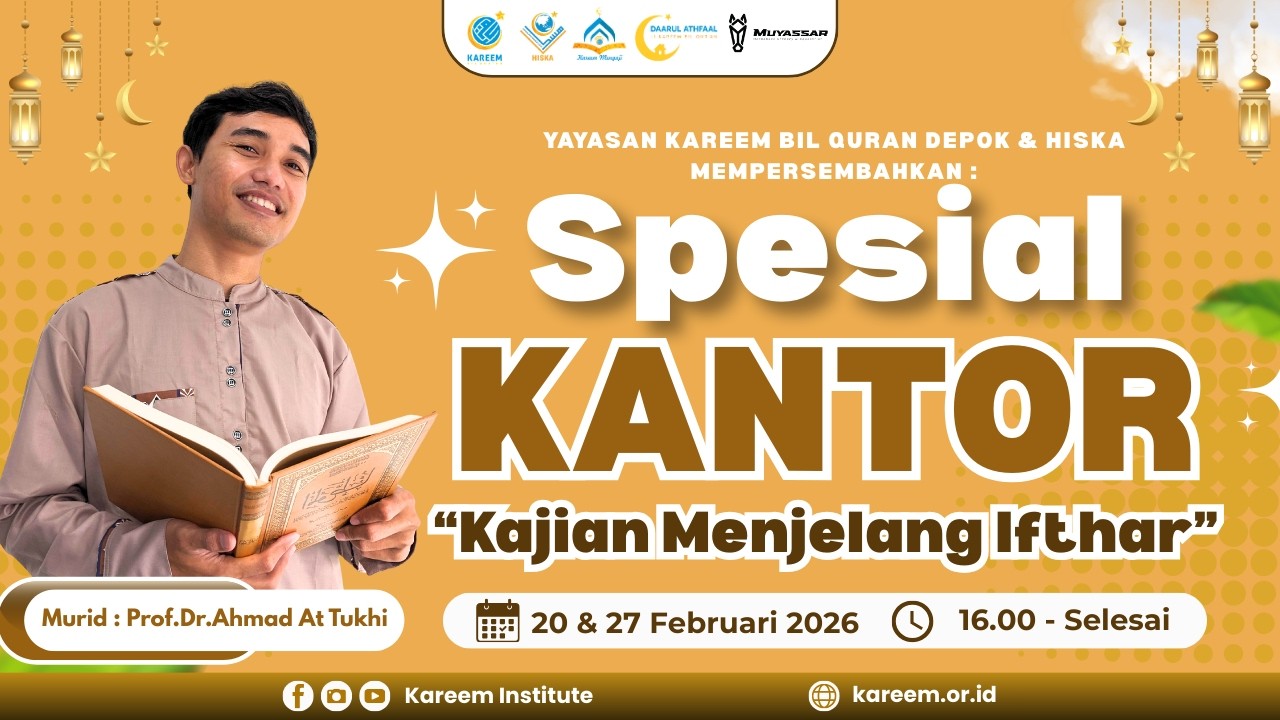 🔴[ LIVE ] Spesial Kajian Menjelang Ifthar Bersama Ustadz Fahmi Zakariya