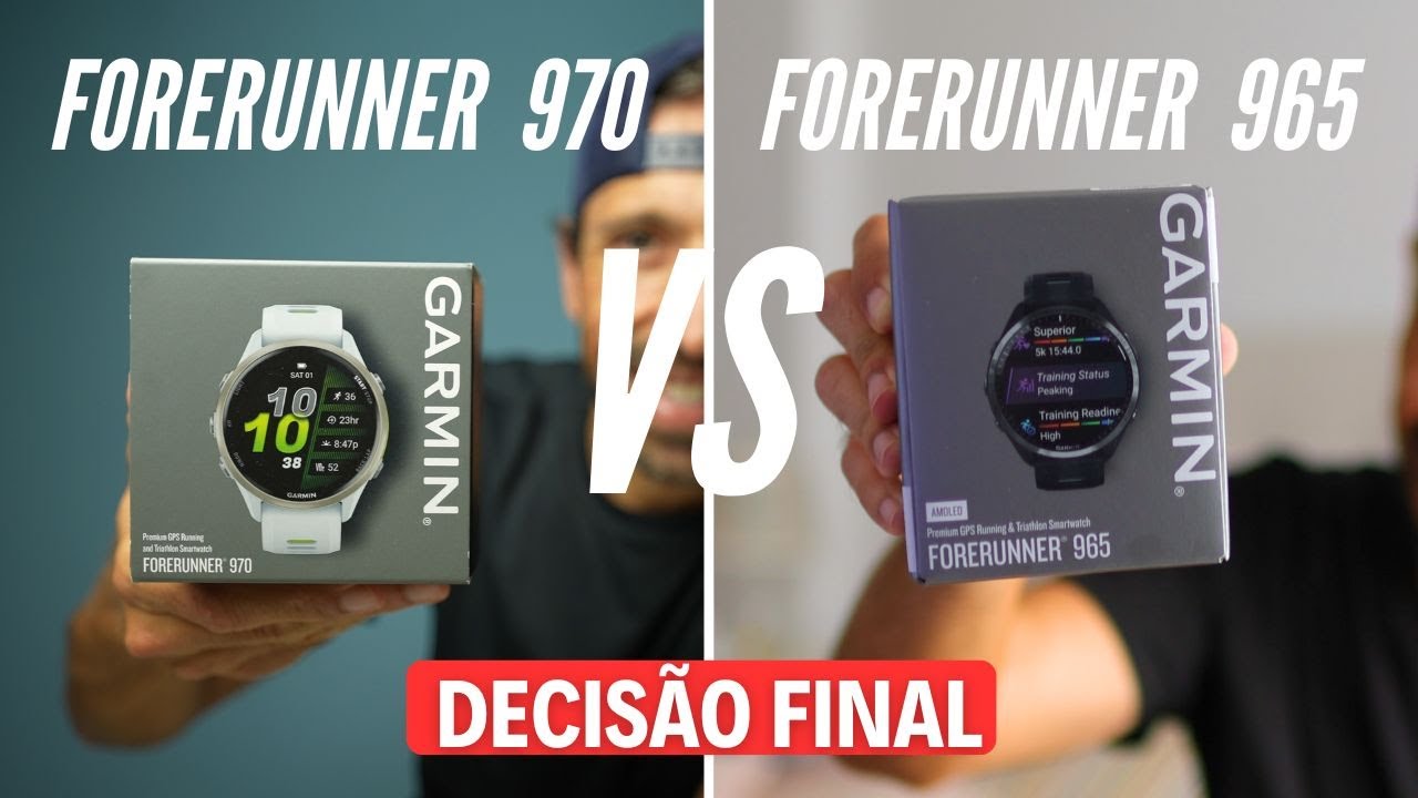 Garmin Forerunner 970 Vs 965 A Minha Decisão Final