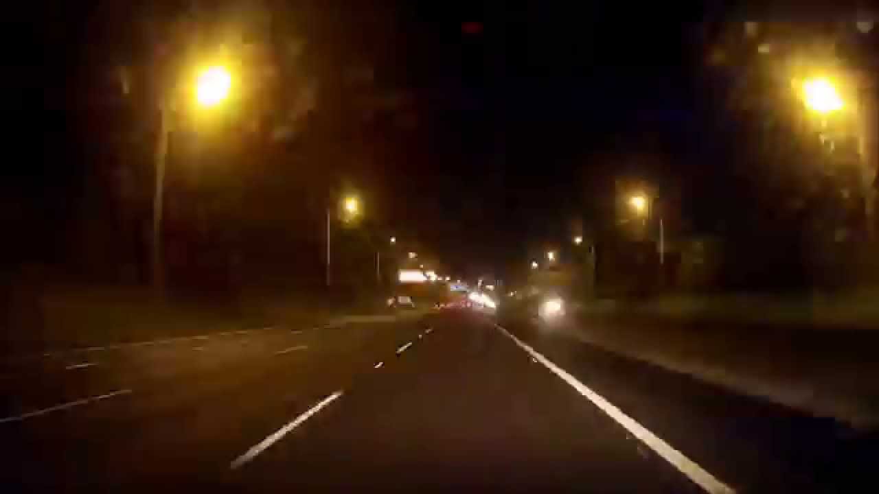Dashcam Timelapse of Cork to Monaghan Drive at Night