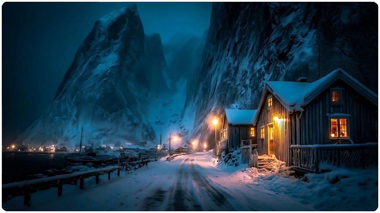 I've Never Slept This Deeply Before: Experience these Calming Snowstorm Sounds at an Arctic Fjord