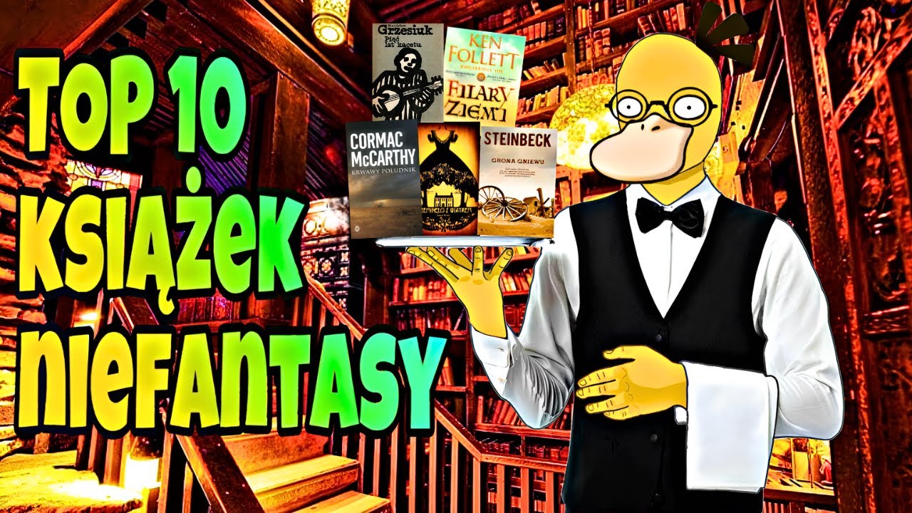 10 MOICH ULUBIONYCH KSIĄŻEK NIEFANTASTYCZNYCH 👌