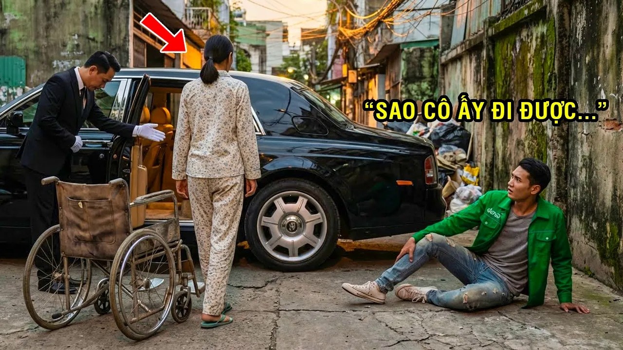 Nuôi Vợ Bị Liệt 10 Năm, Một Ngày Anh Xe Ôm Thấy Vợ Đột Nhiên Đứng Dậy Lên Xe Sang Với Đàn Ông Lạ