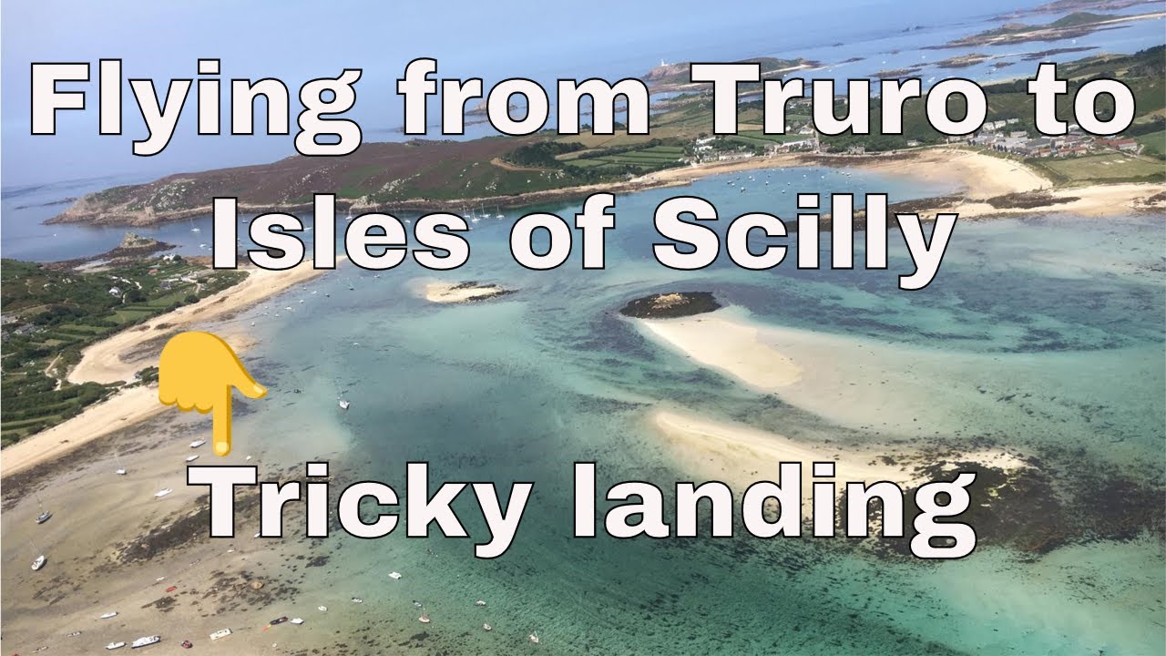 Flying from Truro to Isles of Scilly. ★Flying Life★