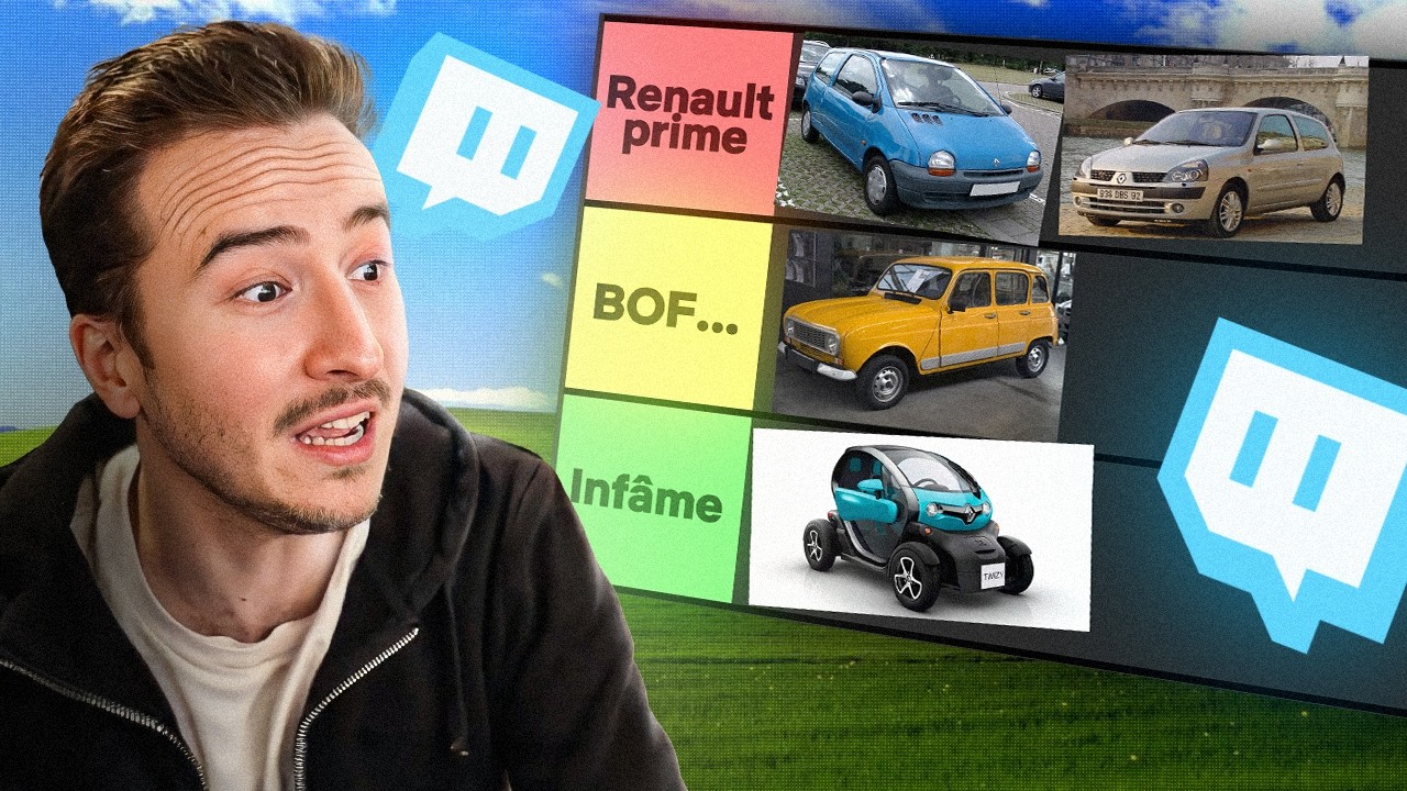 JE JUGE VOS RENAULT ( Tier List Renault )