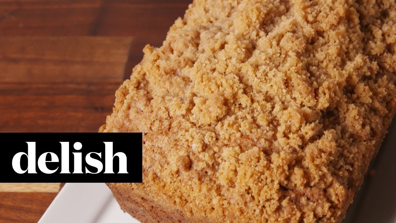 How to Make Banana Bread Coffee Cake | Delish