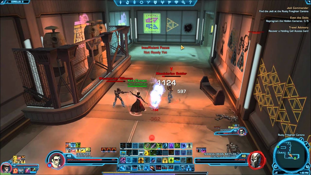 SWTOR JK Corellia Class Quest - Jedi Commander