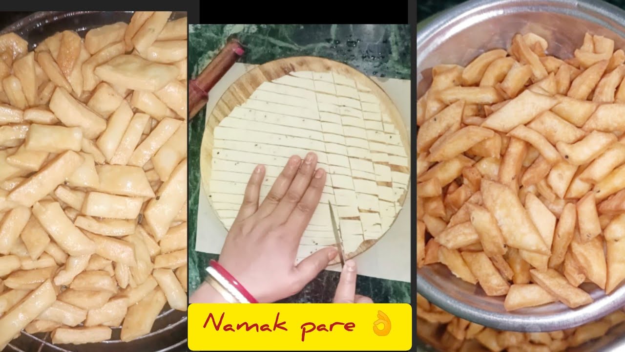 Nimki/ Namak paare 👌 #cookingrecipes #cooking #homemadereceipe #cookingideas