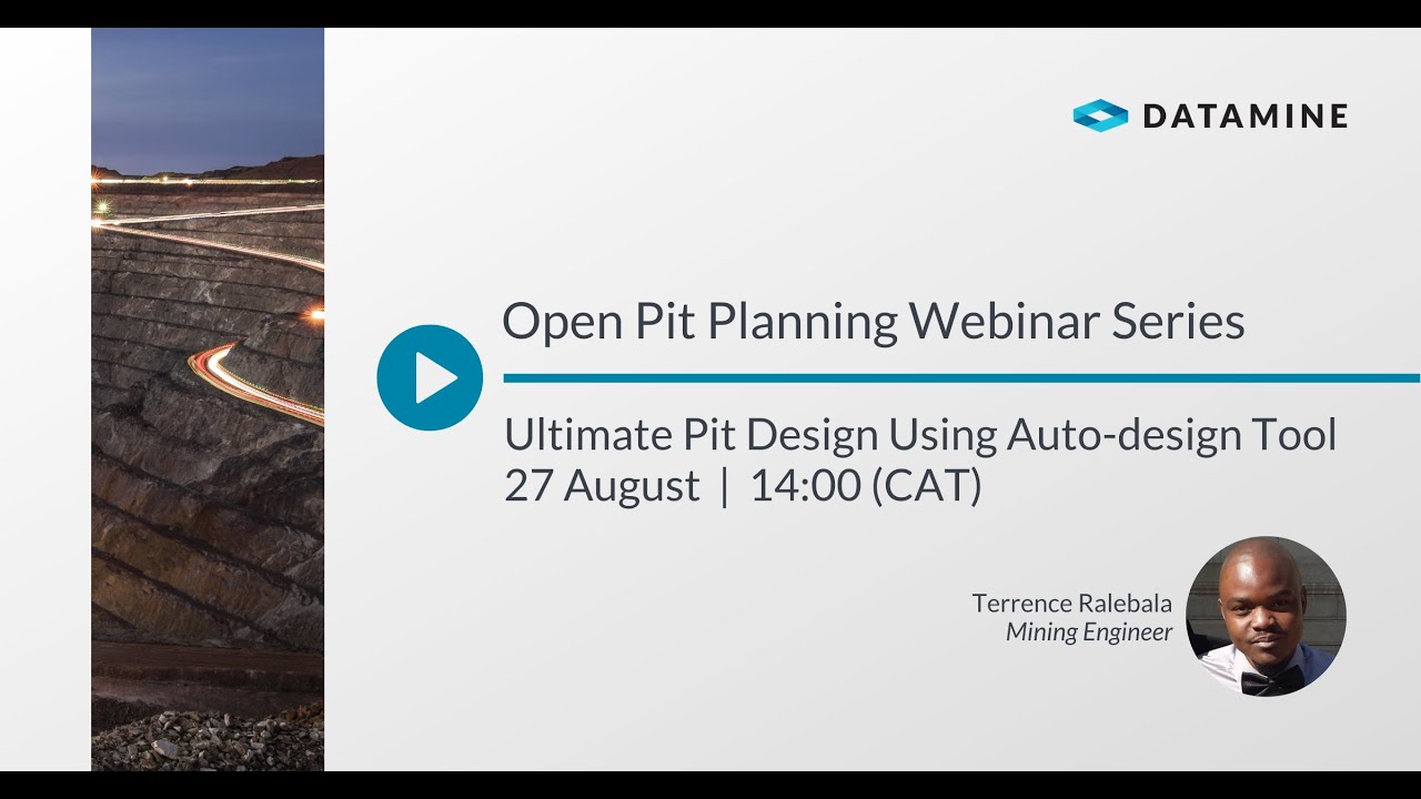 OP Planning Webinar Series: Part 2 - Ultimate Pit Design Using Auto-design tool