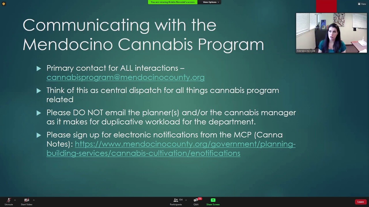Cannabis Program Information Session