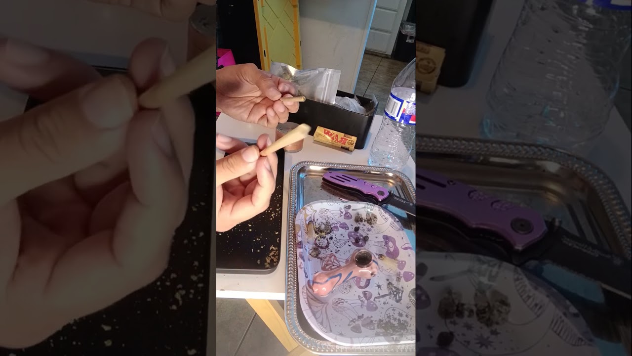 how to pack and roll a raw cone