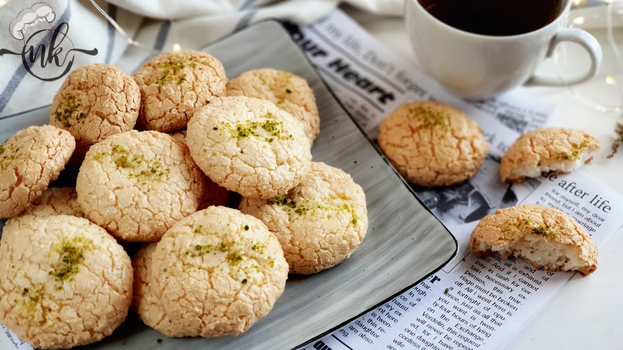 طرز تهیه شیرینی نارگیلی خانگی به سبک قنادی ، شیرینی عید نوروز | Persian Coconut Sweet Recipe