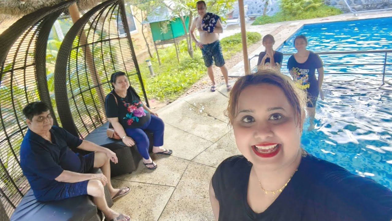 Cool Pool time🏊‍♀️🤩@ The Resort🛖😎