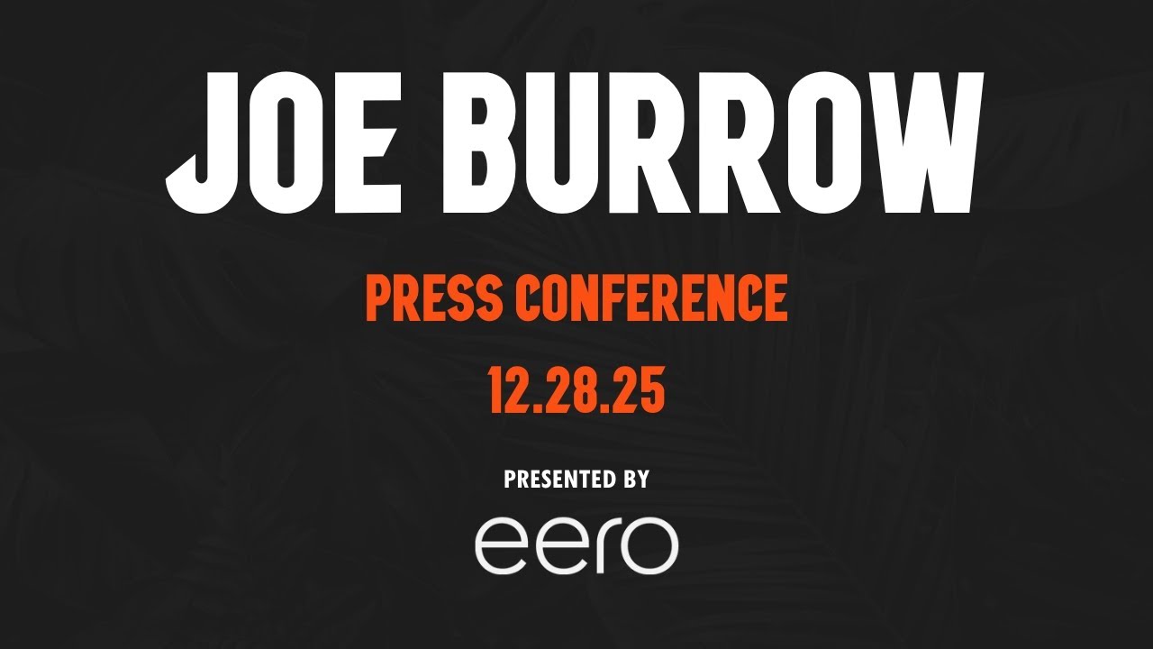 Joe Burrow Press Conference - December 28