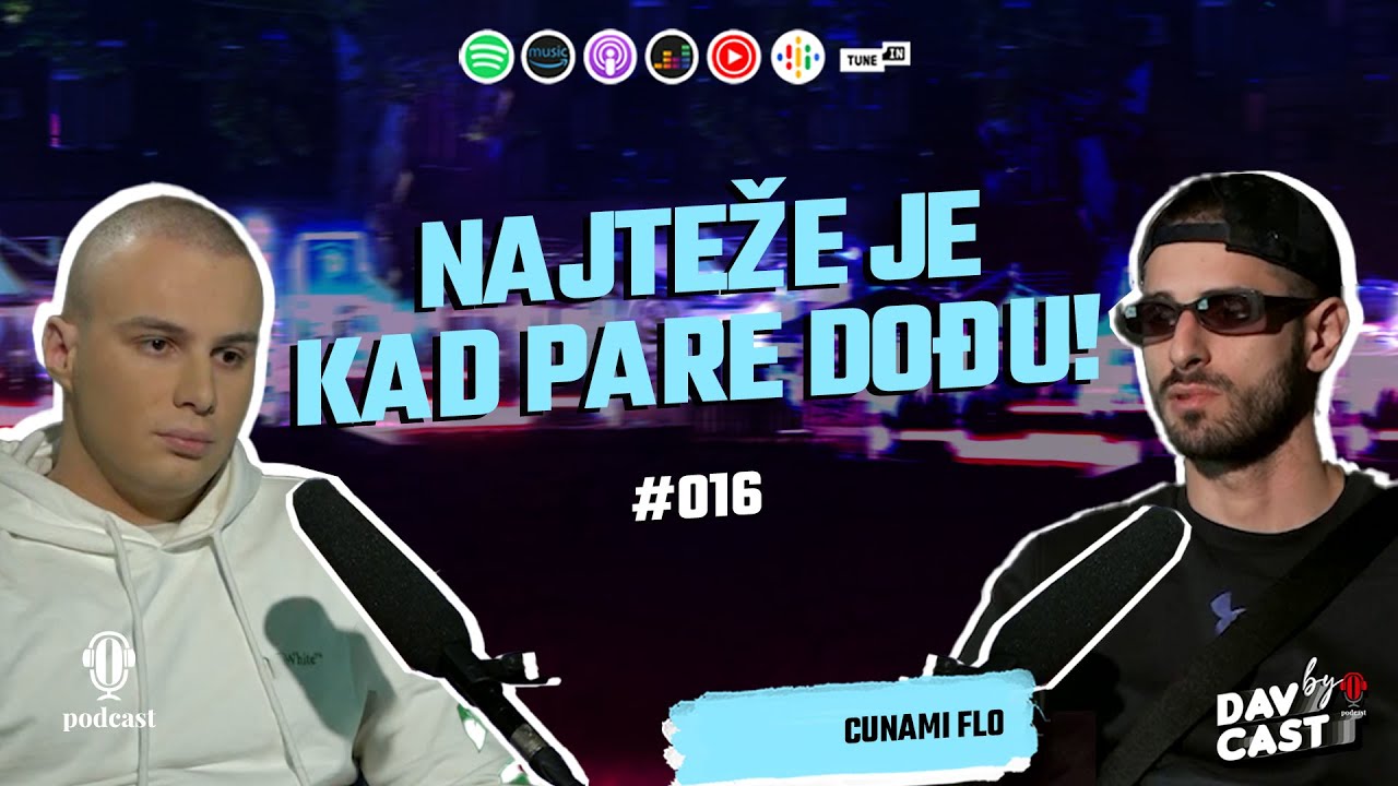 Cunami: Ne vidim se u muzici čitav život - Davcast 016