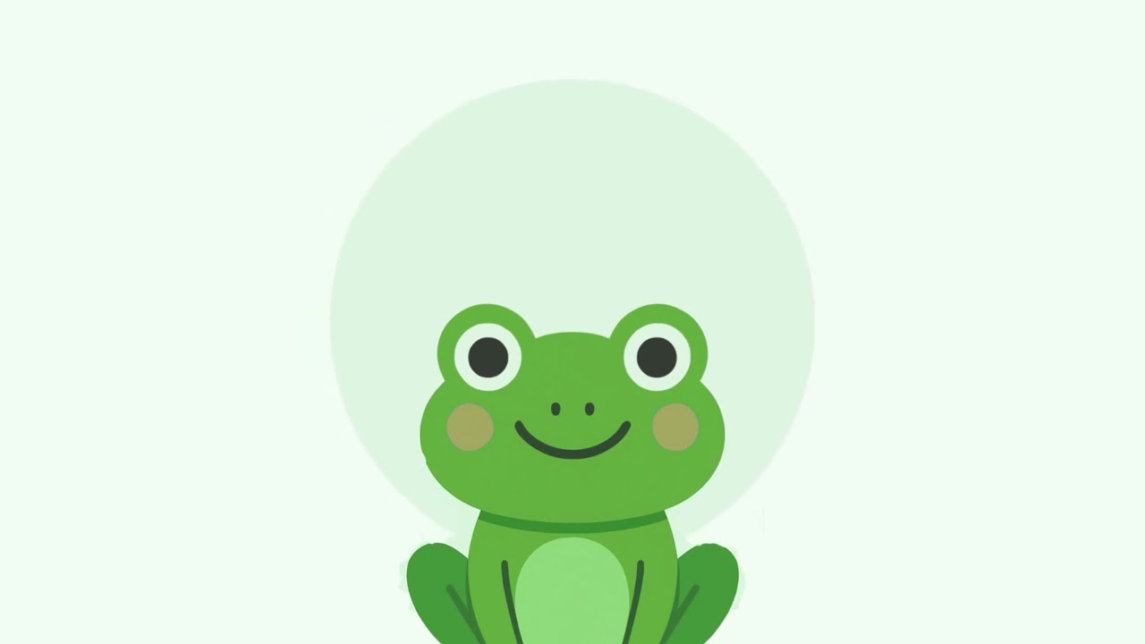 Frog Breathing For Big Emotions | Calm Down Breathing Exercise for Kids | Gentle Circle Breathing 