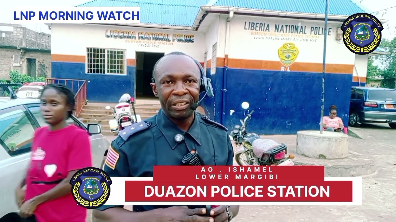 Liberia national police police on new level Reporter: Isaiah Joseph Gbainhea 