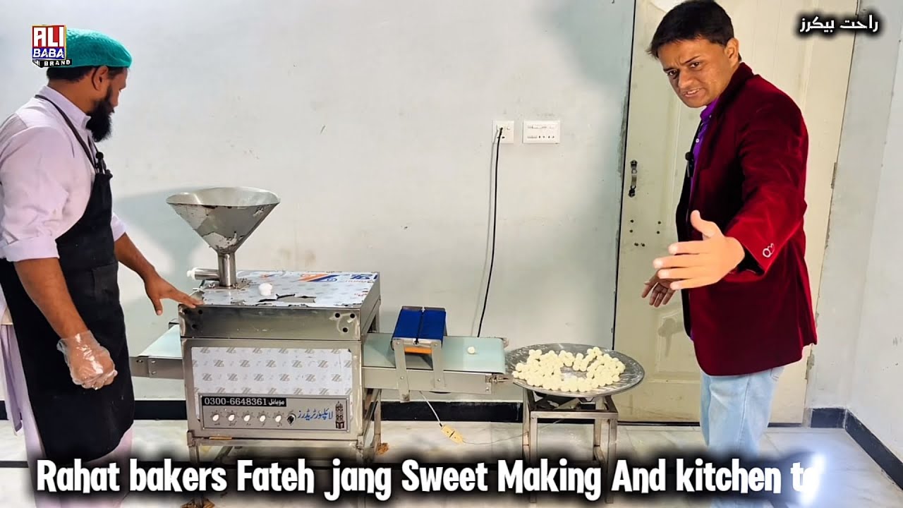Rahat bakers sweet making machine kitchen tour 