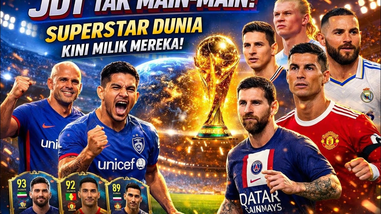 JDT Tak Main-Main – Superstar Dunia Kini Milik Mereka!