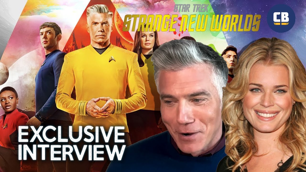 Talking Strange New Worlds Season 2 With Anson Mount & Rebecca Romijn!