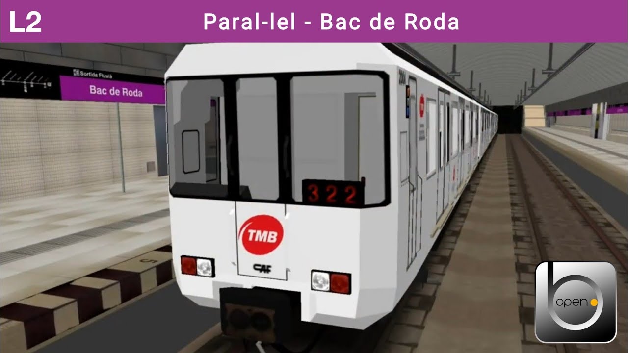 Hacemos la L2 de Metro Barcelona en openBVE