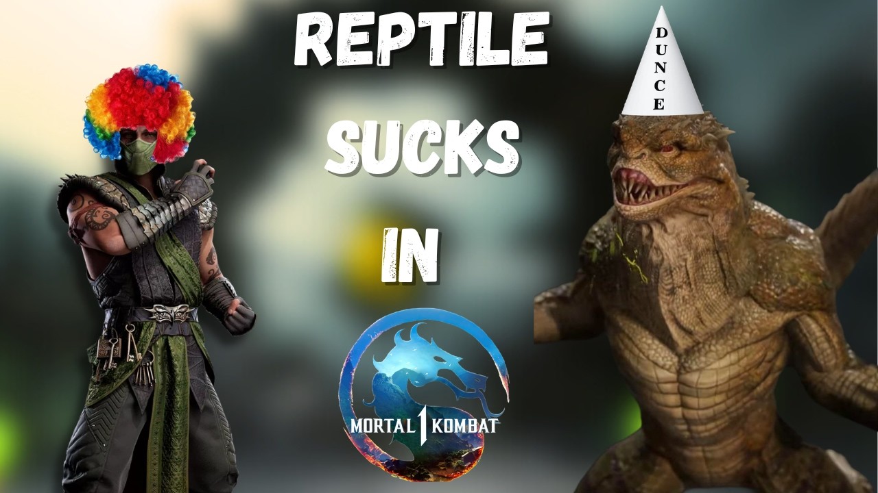 Reptile is the worst written character in Mortal Kombat history!